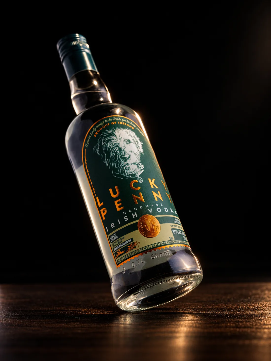 Lucky Penny vodka drink setting